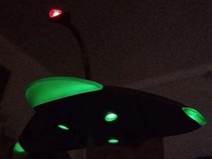 War of The Worlds Martian War Machine Board for Lights/Weapons and Audio - Mahannah&